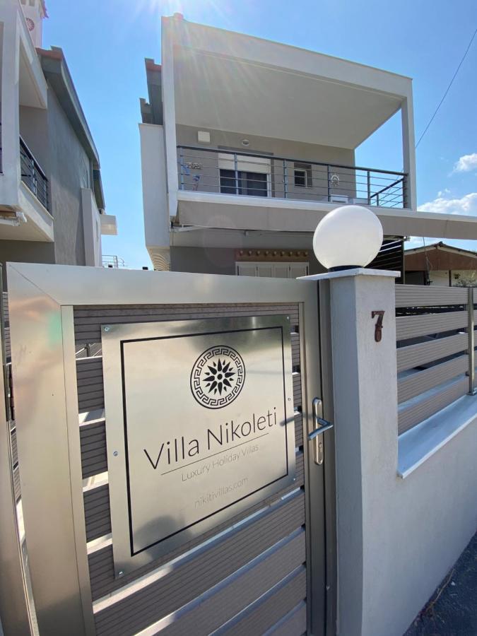 Villa Nikoleti Luxury Living Nikiti  Bagian luar foto